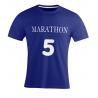100% Polyester Running Teamwear Marathon Running Shirts Breathable Men Short