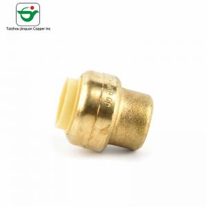 NSF61 Approved 1/2" Copper Pipe End Cap For Square Steel Tubing