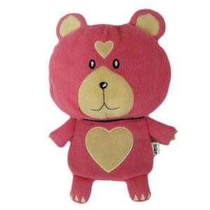 China Red Little Bear Stuffed Animal Gift Card Holder Plush Card Holder Soft Toy Accessories wholesale