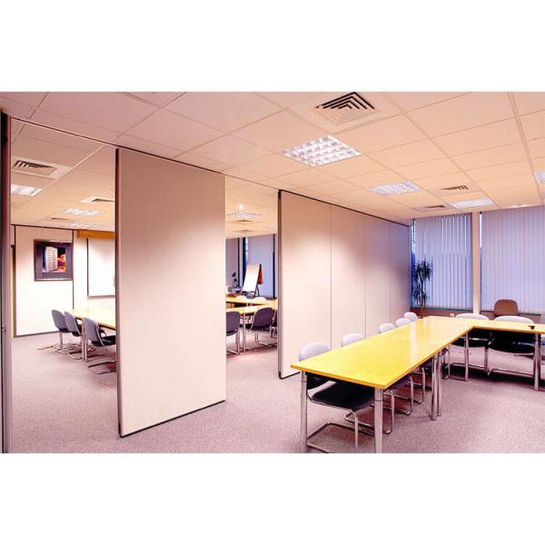 Movable / Operable Wooden Partition Wall Soundproofing Customized