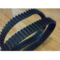 China High Running Speed Robot Rubber Tracks , Small Rubber Tracks With Wheels on sale