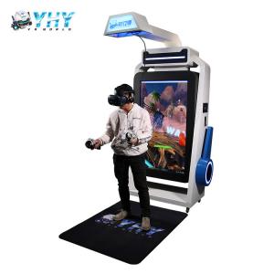 China Self Service 9D VR Simulator Walking Space 60Pcs Interactive Game Stand supplier