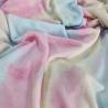 Tie Dye Sherpa Fleece Fabric 280 Gsm 100% Polyester Colorful For Hoodie