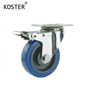 Diameter 75mm/100mm/125mm KSTHD1500 Industrial PU Polyurethane Caster for Tool Cabinet