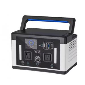 600W Portable Power Station-Camping Solar Generator With 500Wh Lithium Battery ,220V Pure Sine Wave AC ,Emergency Power