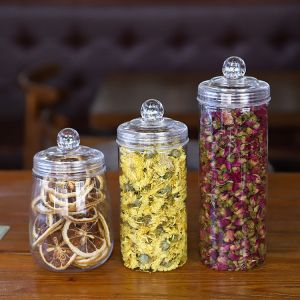 China 透明な包装ソリューション用のカスタム印刷透明プラスチックジャー wholesale