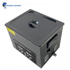 China 6.5L Dental Ultrasonic Cleaner 180W 1.43 Gallon Black Stainless Steel Cleaning Machine supplier