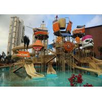 China ODM Anti Skid Aqua Playground Pirate Ship Slide on sale