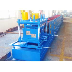 Economical Design Z Purlin Making Machine , Manual Adjust Roll Forming Machine