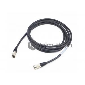 China Black Analog Connection Cable / Analog Video Cable With Hirose 6 Pin Female supplier