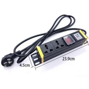 China Lithium alloy PDU Cabinet 2 ,6 outlets Power Strip  Universal  Extension Socket Appliance supplier