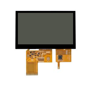 China 4Módulo de exibição TFT de 3 polegadas, com painel táctil 24 bits de interface RGB, 800X480 Resolução 350 C/D wholesale