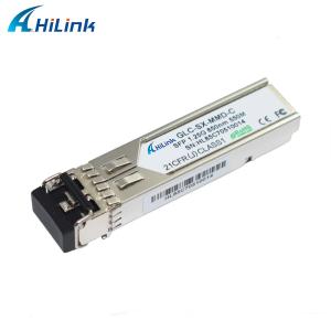 China 1.25G 850nm 550M Модуль оптического передатчика GLC-SX-MM 1000BASE LC DOM SFP передатчик supplier