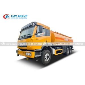 340HP FAW Fuel Transportation Truck Oil Dispenser Refilling Tanker