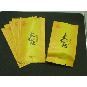Gravure Printing Side Gusset Foil Chinese Tea Packaging Bags 10g 12g