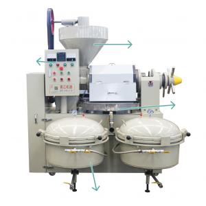 Stainless Steel Spiral Oil Press Machine Mustard Oil Filter Machine 500kg