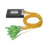China 16CH CWDM Mux Demux Module with Monitor and Expandable Design Low Insertion Loss  LC UPC Single Fiber ABS box for High Density Network Solutions wholesale