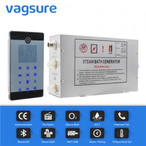 Waterproof IPX5 Steam Bath Equipment With LCD Touch Screen / Bluetooth Control Panel