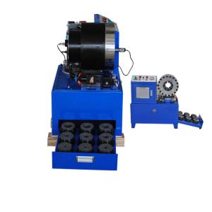 China 6-51mm Hydraulic Oil Hose Crimper 1/4-2'' Hose Swaging Machine supplier