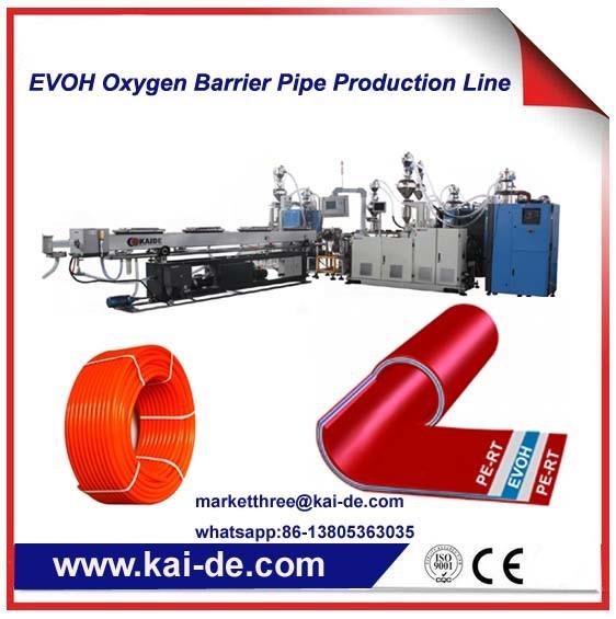 Multilayer PEX EVOH Oxygen Barrier Pipe Extruder Machine Supplier China 20 Years Experience
