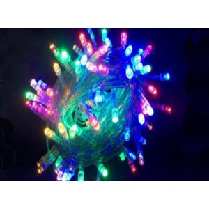 China 10m 33FT 100pcs LED Flash Male And Female Plug LED String Lights Christmas Bar Lights Star Lights Ball Lights With Contr supplier
