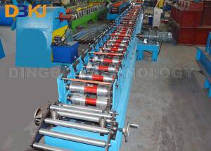 China Steel Rain Water Gutter Equipment Cold Roll Forming Machine With Chain Transmission wholesale