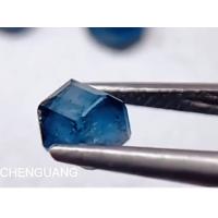 China Rough Blue Lab Created Diamond Jewelry HPHT Synthetic For Polishing on sale