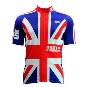 Hidden Zipper Polyester 2XL Cycling Bike Jersey