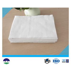 China Polester Filament Geotextile Drainage Fabric High Strength White wholesale