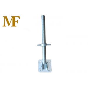 Zinc Plated Solid Swivel Scaffold Screw Jack Base Construction