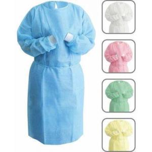 Spunlace Surgical Gowns Disposable Hospital Gowns Soft Non Woven Material