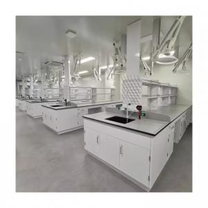 Biological Science Dental Laboratory Benches Steel Wood Dental Lab Workbench