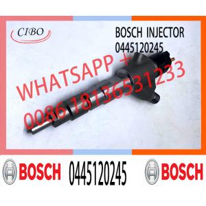 diesel fuel injector nozzle 0445120245 factory supply common rail injector 0445120245 for GAZ SADKO diesel engine assemb