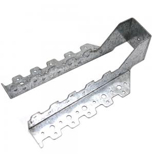 China Multipurpose 290g Galvanized Joist Hanger for Strong Wood House Structure supplier