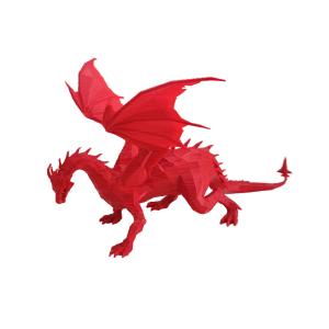 ISO 9001 Red Dragon 3d Print SLA 3D Printing Service OEM