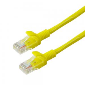 Customization Yellow 3mtrs Rj45 CAT6 Patch Cord For Multimedia