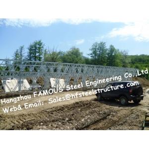 China Steel Fabricator Supply Prefabricated Steel Structural Bailey Bridge Of Reinforced Steel Q345 supplier