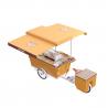 2500MM Breakfast Wear Resistance Burger Food Cart