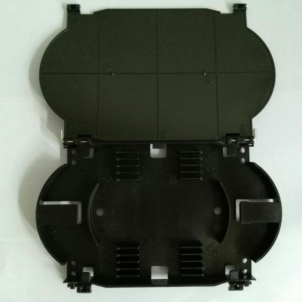 ABS Material Fiber Optic Enclosure , 12 Core 12 Fiber Optical Fiber Tray