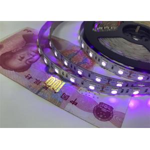 China 12V UV 395-405nm Led Strip Back Light 5050 SMD 60led/M UV Led Tape Lamp For DJ Fluorescence Party supplier