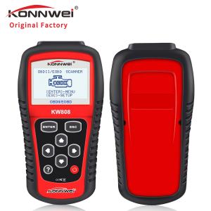 Easy Use Can Obd Ii Car Scanner Tool Kw808 Code Reader Display DTC Definitions On Unit Screen
