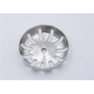 China Spillway Hole Kitchen Sink Drain Stopper , Stainless Steel Kitchen Sink Strainer supplier