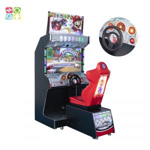 China Mario Kart Dx Racing Simulator Arcade Game Machine HD Car Game With 32 Inch Screen supplier
