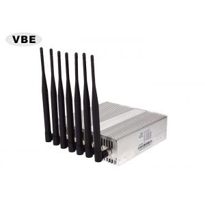 7 Bands 16W Wifi Signal Jammer CDMA / DCS / PCS 110V - 240VAC Power Supply