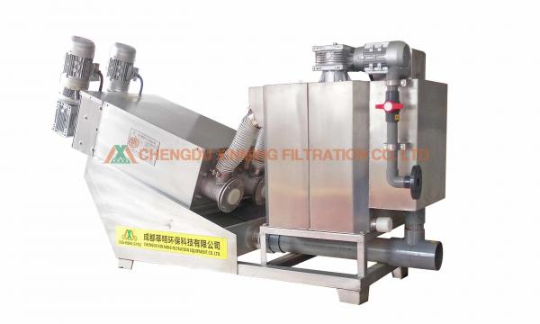 Stainless Steel Dewatering System Sludge Thickener For Effluent Treatment