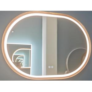 Modern Decoration Oval Backlit Mirror 4200K OEM ODM