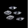China Loose Synthetic Moissanite Gemstone Tested Positive 1 Carat Marquise Shape wholesale