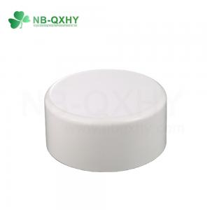 China Forged White Plastic PVC UPVC Sch40 Sch80 End Cap for Water Supply Pipe Fitting System supplier