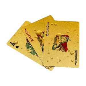 China Recyclable Waterproof Gloss Coating Plastic Poker Cards supplier