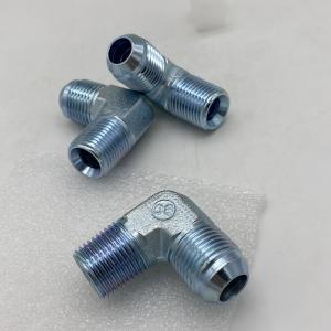 China JIC Male To NPT Male 90 Degree Flared Hose Fittings wholesale